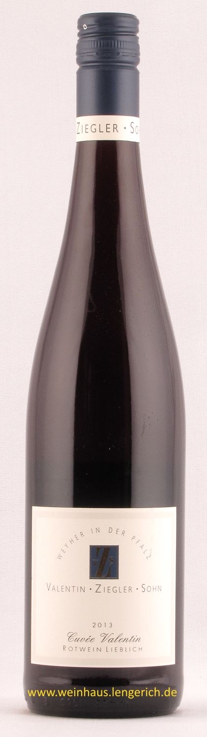 Cuvee Valentin Rotwein Lieblich Weingut Valentin Ziegler Sohn