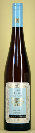 Riesling trocken 2006, Erstes Gewächs, Kiedrich Gräfenberg, Robert Weil