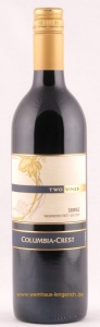 Shiraz 2008, Two Vines, Washington State, Columbia Crest Winery