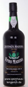 Justino’s Madeira Fine Rich 19%vol., Vinhos Justinus Henriques, Santa Cruz