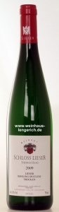 Riesling Spätlese trocken 2009, Lieser, Schloss Lieser – Thomas Haag