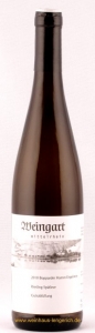 Riesling Spätlese 2010, Bopparder Hamm Engelstein, Weingart