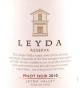 Pinot Noir Reserva 2010, D.O. Leyda Valley ,Viña Leyda Pinot Noir Reserva 2010, D.O. Leyda Valley ,Viña Leyda