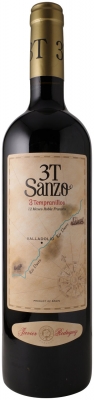 3T-Sanzo, Tempranillo Tinto 2021, Vino de la Tierra de Castilla y Leon, Viña Sanzo, Valsanzo