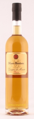 Grappa di Moscato, im Barrique-Fass gereift, Marco Bonfante
