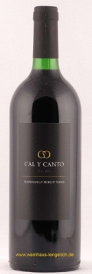 CAL Y CANTO – Tempranillo / Merlot / Syrah 2022, Literflasche, Bodegas López Mercier, Vino de la Tierra de Castilla