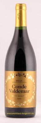 Conde de Valdemar Rioja Gran Reserva 2008, Bodegas Valdemar