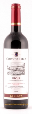 Coto de Imaz Reserva 2008, Rioja, El Coto de Rioja