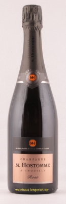 Champagner Rosé Brut, M. Hostomme