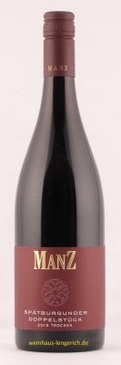 Spätburgunder Doppelstück trocken 2018, Oppenheimer Herrenberg, Weingut Manz, Weinolsheim Spätburgunder Doppelstück trocken 2018, Oppenheimer Herrenberg, Weingut Manz, Weinolsheim