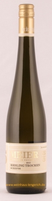 Riesling trocken 2019 – Schiefer, Burrweiler, Meier Weingut in Weyher (ehem. Valentin Ziegler Sohn)