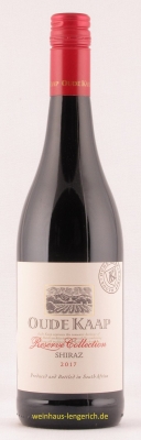 Shiraz Reserve Collection 2021, Western Cape, Oude Kaap