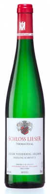 Niederberg Helden Riesling Kabinett 2018 (fruchtsüß), Schloss Lieser –Thomas Haag