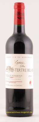 Château du Tertre Bel Air 2011, Côtes de Bordeaux