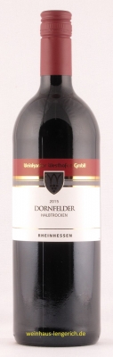 Dornfelder halbtrocken 2021, Winzergenossenschaft Westhofen