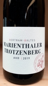 Marienthaler Trotzenberg Spätburgunder trocken 2019, Bertram-Baltes
