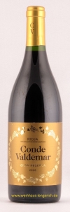 Conde de Valdemar Rioja Gran Reserva 2008, Bodegas Valdemar