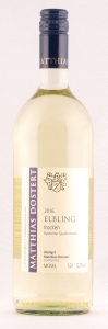 Elbling trocken 2023, Literflasche, Matthias Dostert