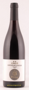 Spätburgunder GNEIS trocken 2012, Weingut Otto & Martin Frey, Denzlingen, Baden