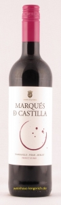 Marqués de Castilla, Tempranillo-Syrah-Merlot 2019, La Mancha DO, Bodegas Cristo de la Vega