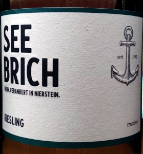 Riesling trocken 2024, Niersteiner, Literflasche, Seebrich