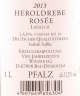 Heroldrebe Rosé lieblich 2015, Vier Jahreszeiten Winzer