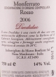 Duedidue Rosso 2006, Monferrato DOC, Marco Bonfante