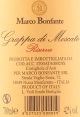 Grappa di Moscato, im Barrique-Fass gereift, Marco Bonfante