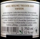 Riesling Varidor trocken 2022, Carl Loewen