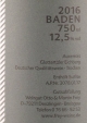 Auxerrois trocken 2016, Glottertäler Eichberg, Otto & Martin Frey, Denzlingen