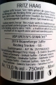 Brauneberger Juffer Riesling GG 2019, Fritz Haag