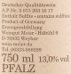 Riesling trocken 2016 - Buntsandstein, Weyherer, Meier Weingut in Weyher (ehem. Valentin Ziegler Sohn)
