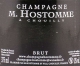 Champagner M. Hostomme, Grand Cru, halbe Flasche 0,375 Liter