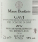 Gavi di Gavi “I Ronchetti” 2017, Marco Bonfante