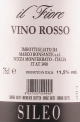 Il Fiore, Sileo, Vino Rosso, Marco Bonfante
