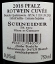 BLACK PRINT, Rotweincuvée trocken 2020, Markus Schneider