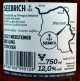 Riesling trocken 2024, Niersteiner, Literflasche, Seebrich