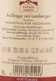 Trollinger mit Lemberger trocken 2018, Haberschlachter Heuchelberg, Weingärtner Stromberg Zabergäu