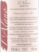 Chianti DOCG 2014, “L’Alano”, Conti Toggenburg / Poggio Rozzi