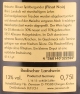 Blauer Spätburgunder Rhini trocken 2013, unfiltriert, Ziereisen Blauer Spätburgunder Rhini trocken 2013, unfiltriert, Ziereisen